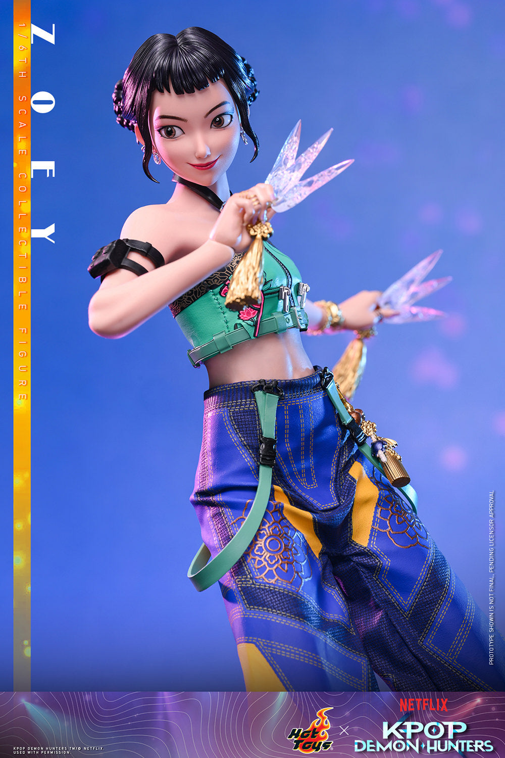 KPOP Demon Hunters: Zoey Sixth Scale Figure (PRE-ORDER)