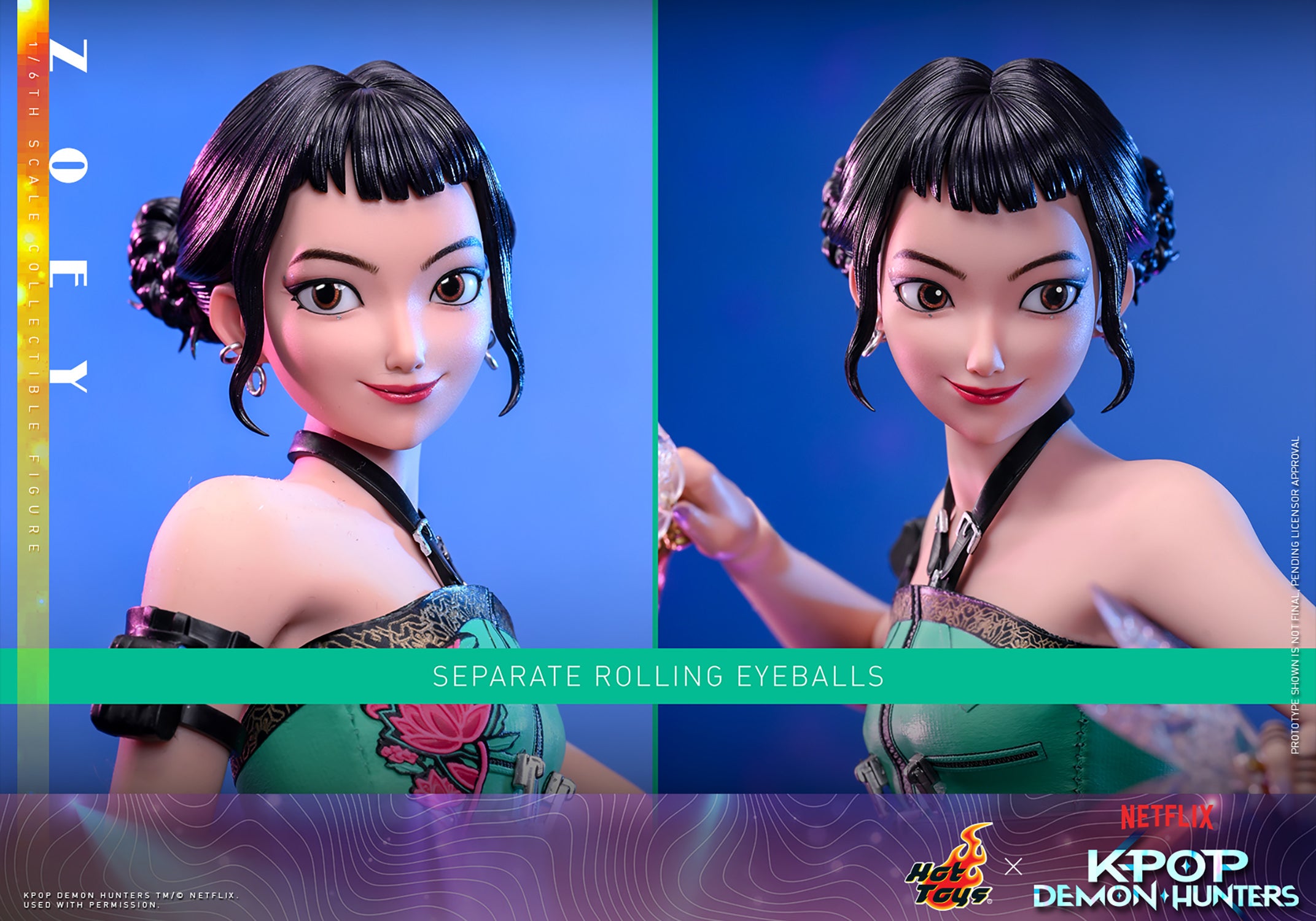 KPOP Demon Hunters: Zoey Sixth Scale Figure (PRE-ORDER)