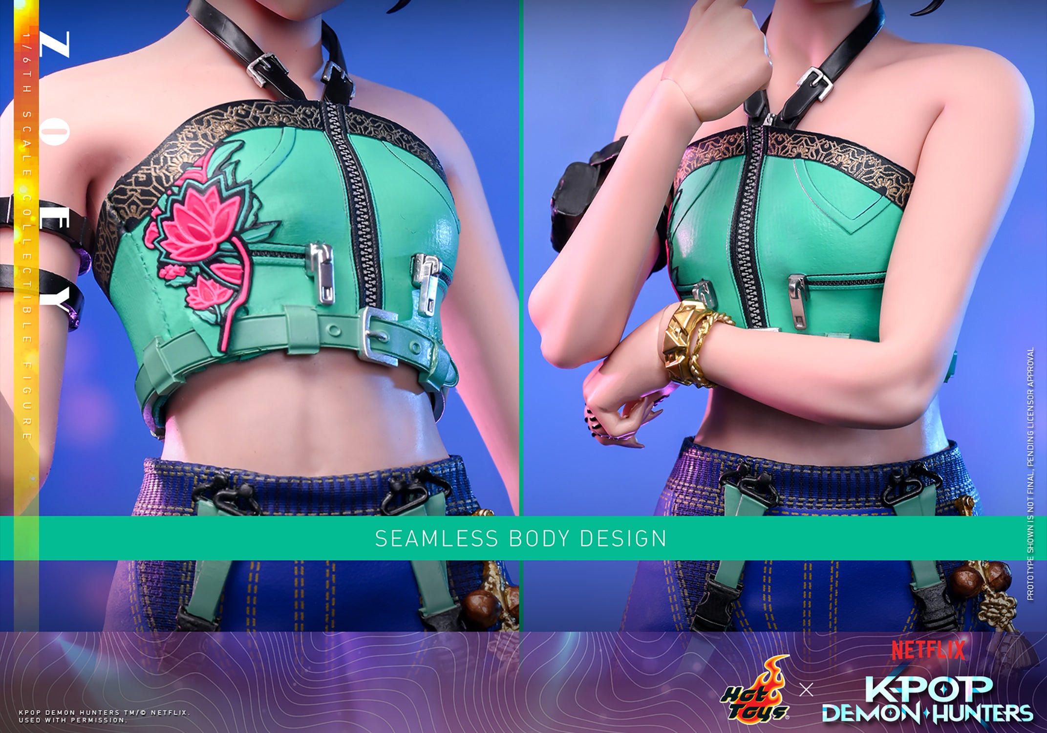 KPOP Demon Hunters: Zoey Sixth Scale Figure (PRE-ORDER)