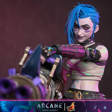 Arcane: Fractured Jinx Sixth Scale Statue (PRE-ORDER)