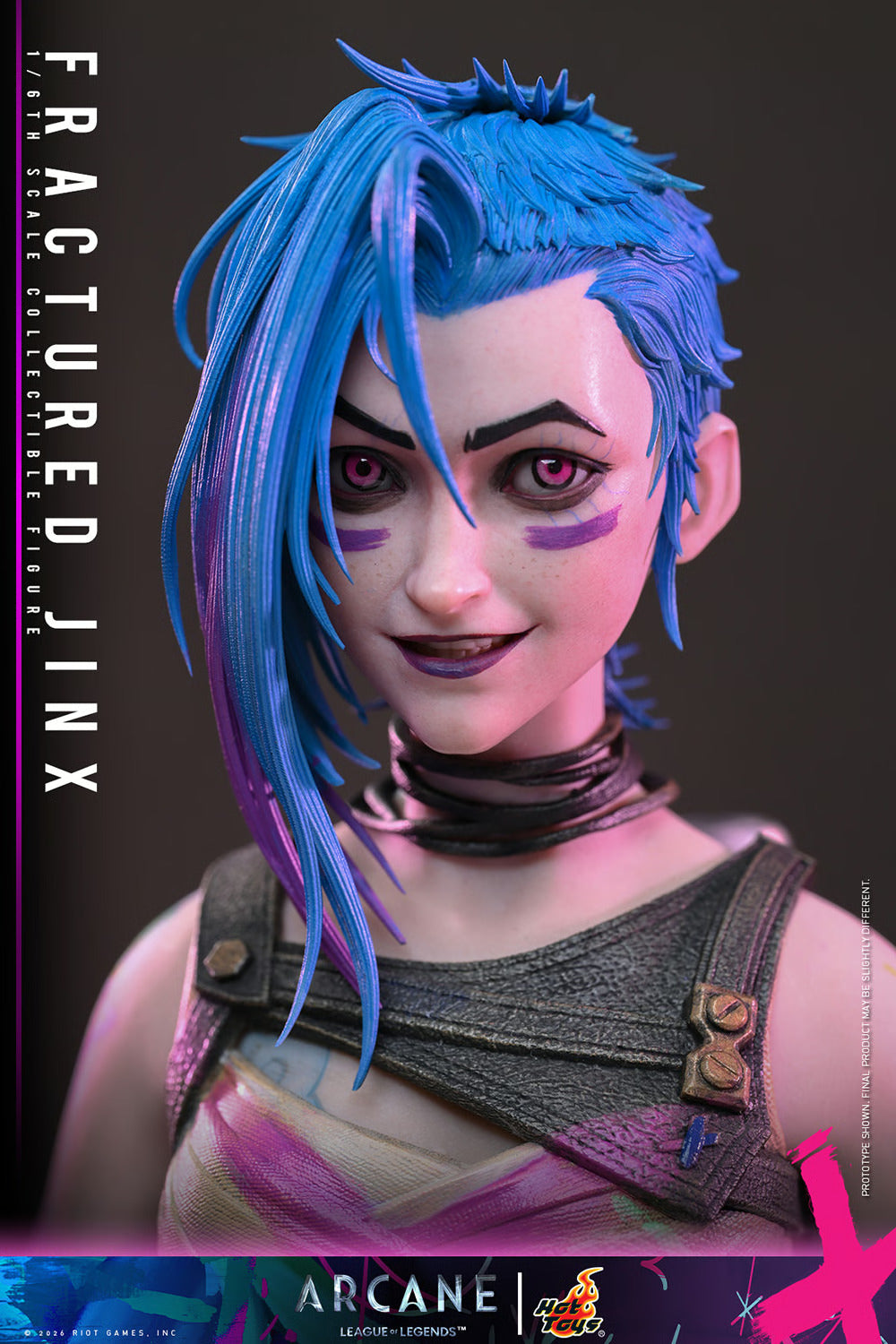 Arcane: Fractured Jinx Sixth Scale Statue (PRE-ORDER)