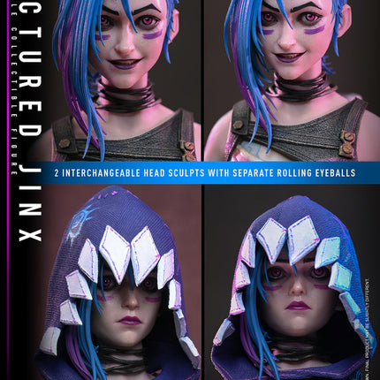 Arcane: Fractured Jinx Sixth Scale Statue (PRE-ORDER)