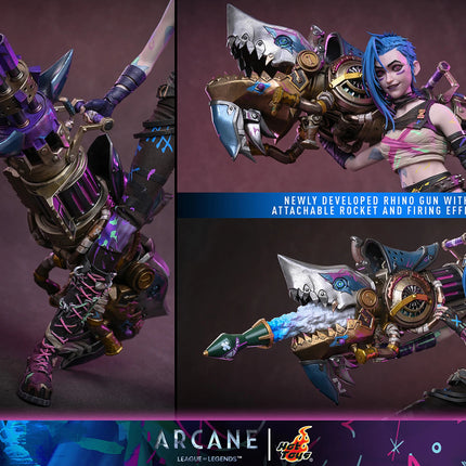 Arcane: Fractured Jinx Sixth Scale Statue (PRE-ORDER)