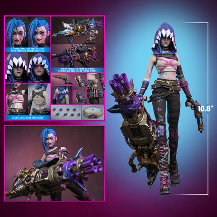 Arcane: Fractured Jinx Sixth Scale Statue (PRE-ORDER)