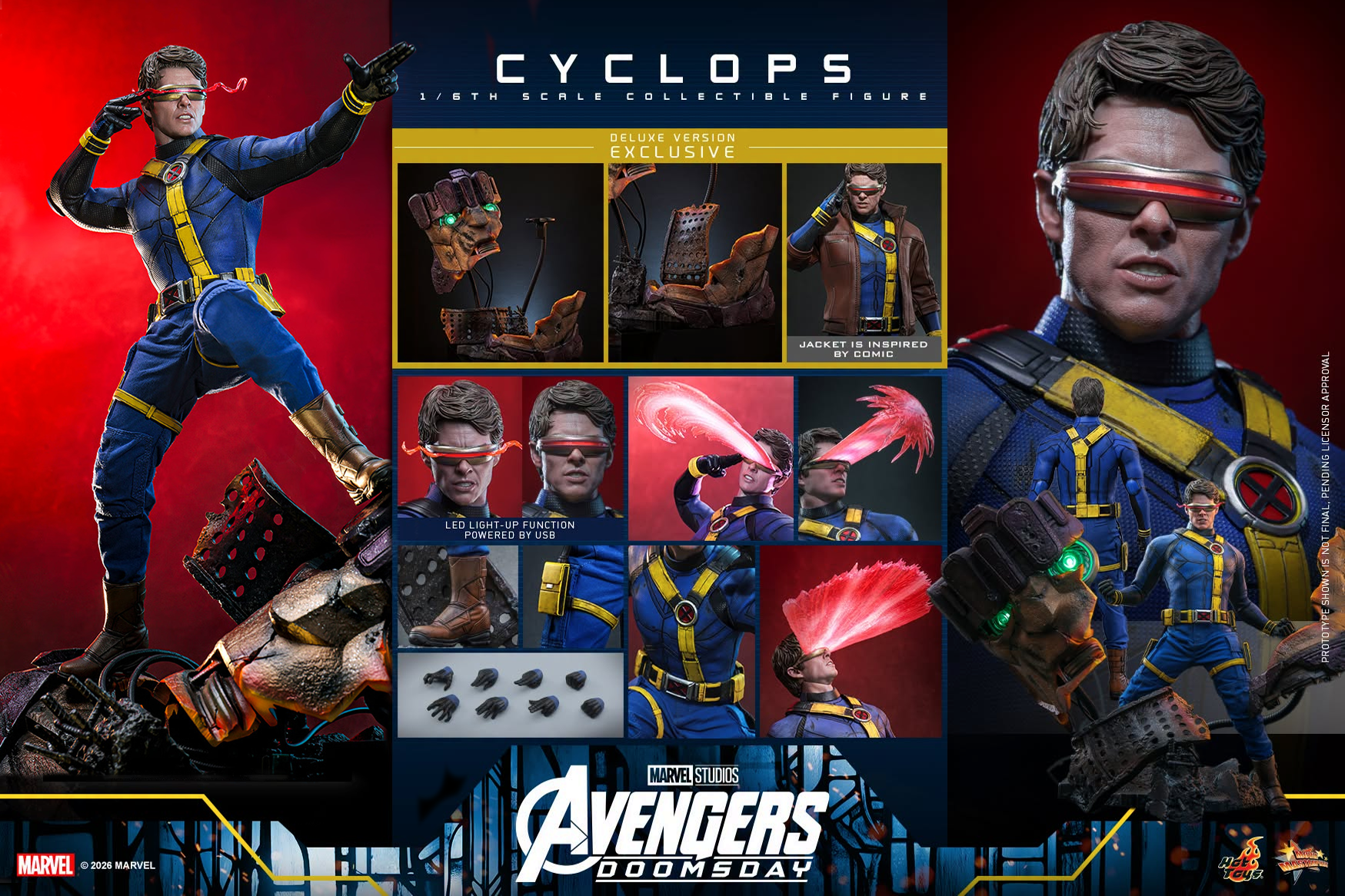 Doomsday: Cyclops (Deluxe Ver.) Sixth Scale Figure (PRE-ORDER)