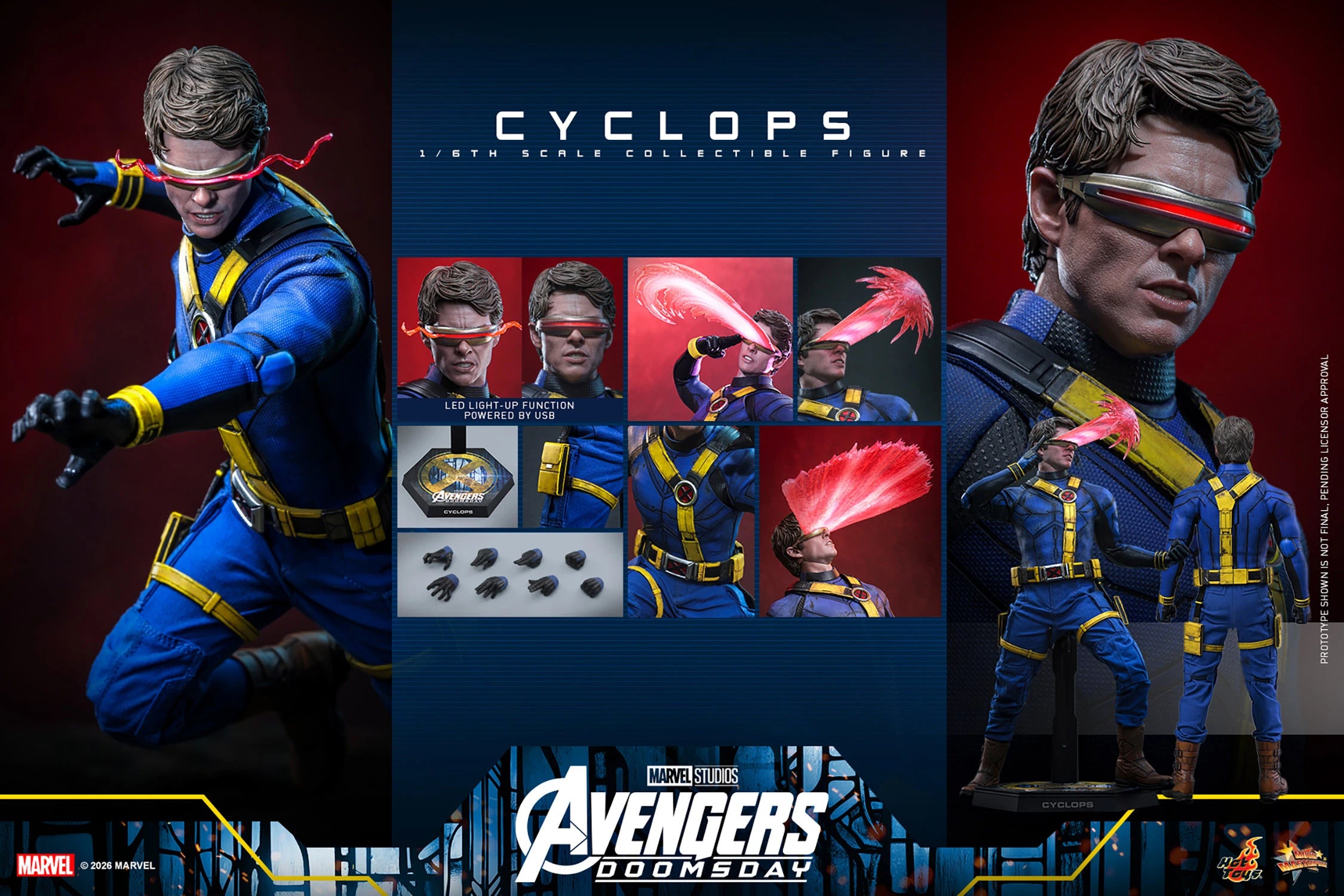 Doomsday: Cyclops Sixth Scale Figure (PRE-ORDER)