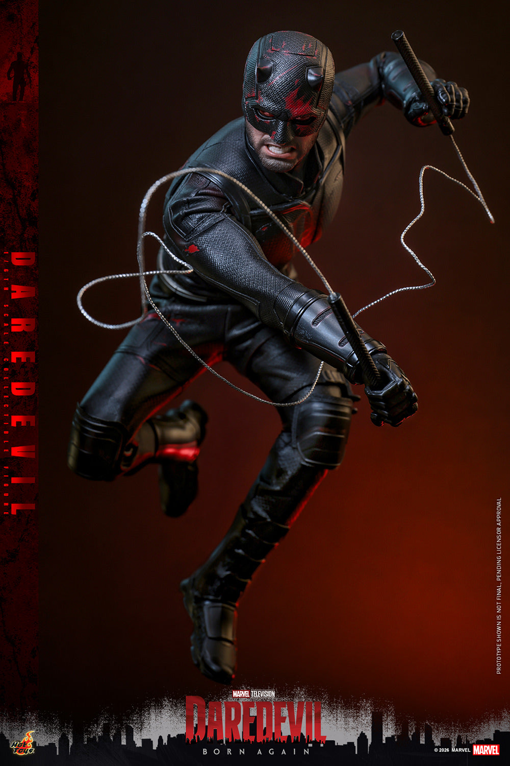 Daredevil Born Again: Daredevil (Black Suit) Sixth Scale Figure (PRE-ORDER)