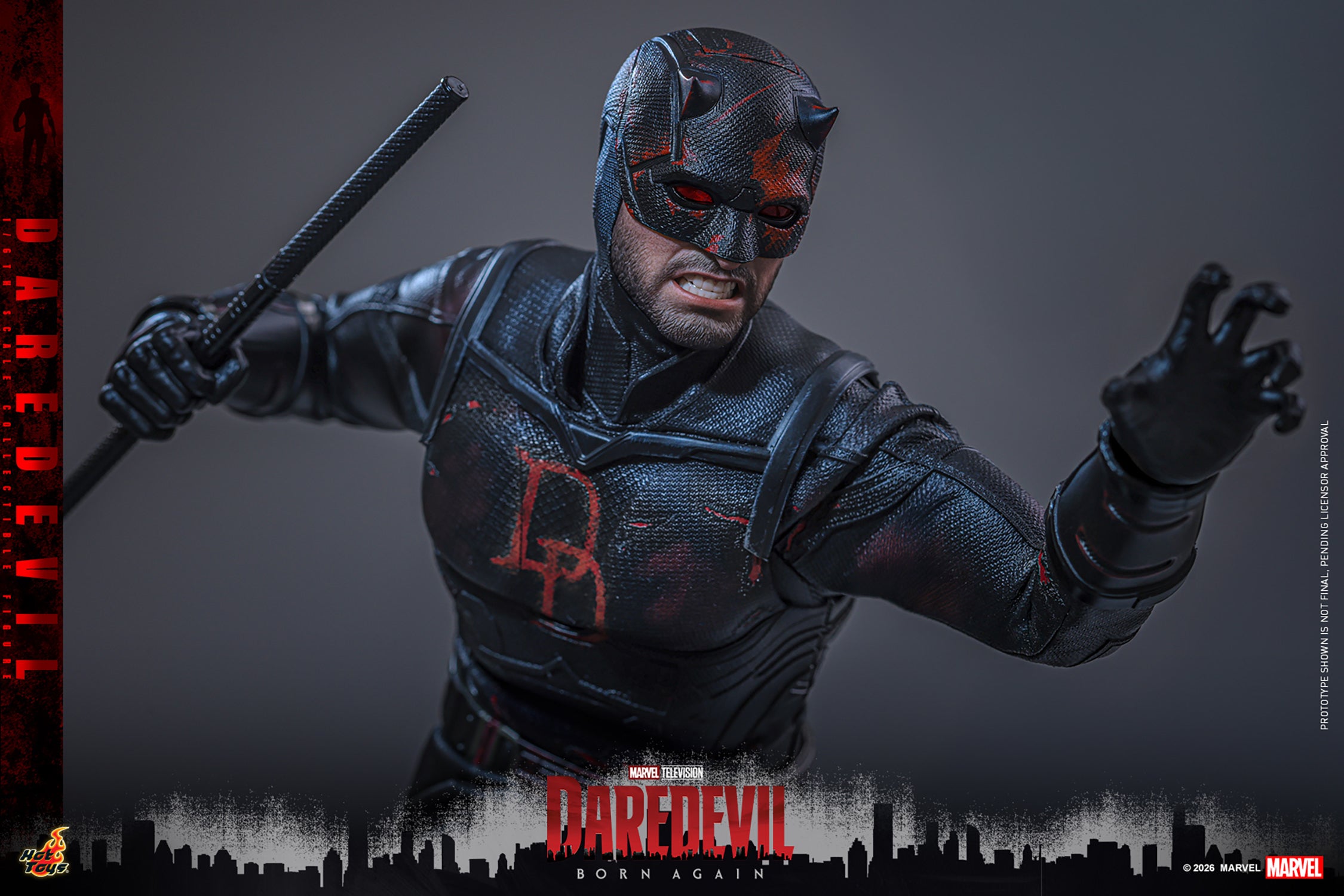 Daredevil Born Again: Daredevil (Black Suit) Sixth Scale Figure (PRE-ORDER)