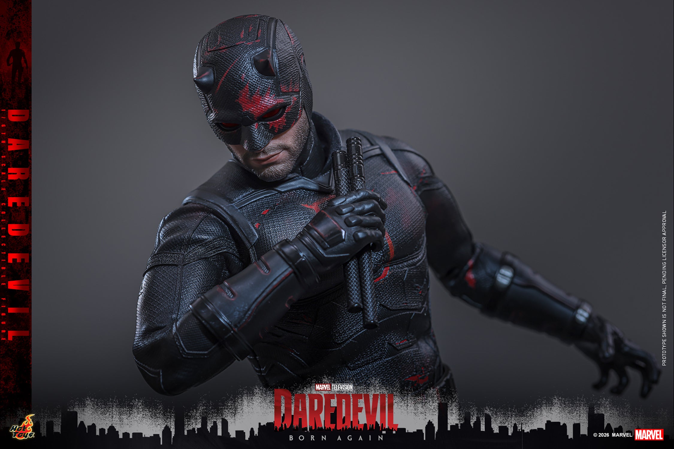 Daredevil Born Again: Daredevil (Black Suit) Sixth Scale Figure (PRE-ORDER)