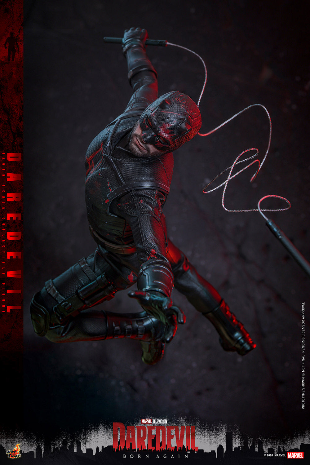 Daredevil Born Again: Daredevil (Black Suit) Sixth Scale Figure (PRE-ORDER)