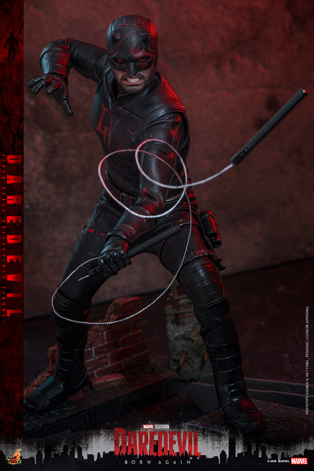 Daredevil Born Again: Daredevil (Black Suit) Sixth Scale Figure (PRE-ORDER)