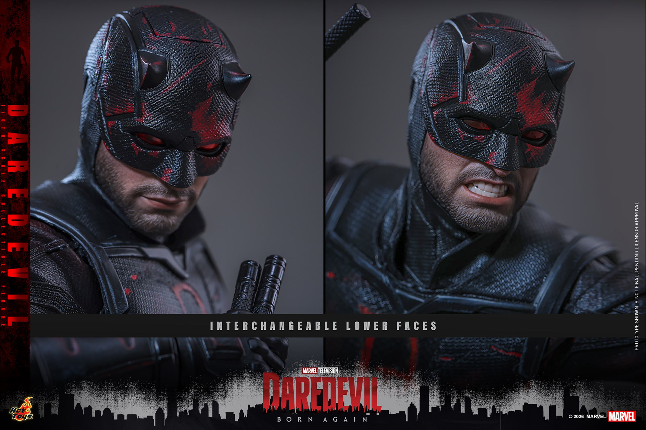Daredevil Born Again: Daredevil (Black Suit) Sixth Scale Figure (PRE-ORDER)