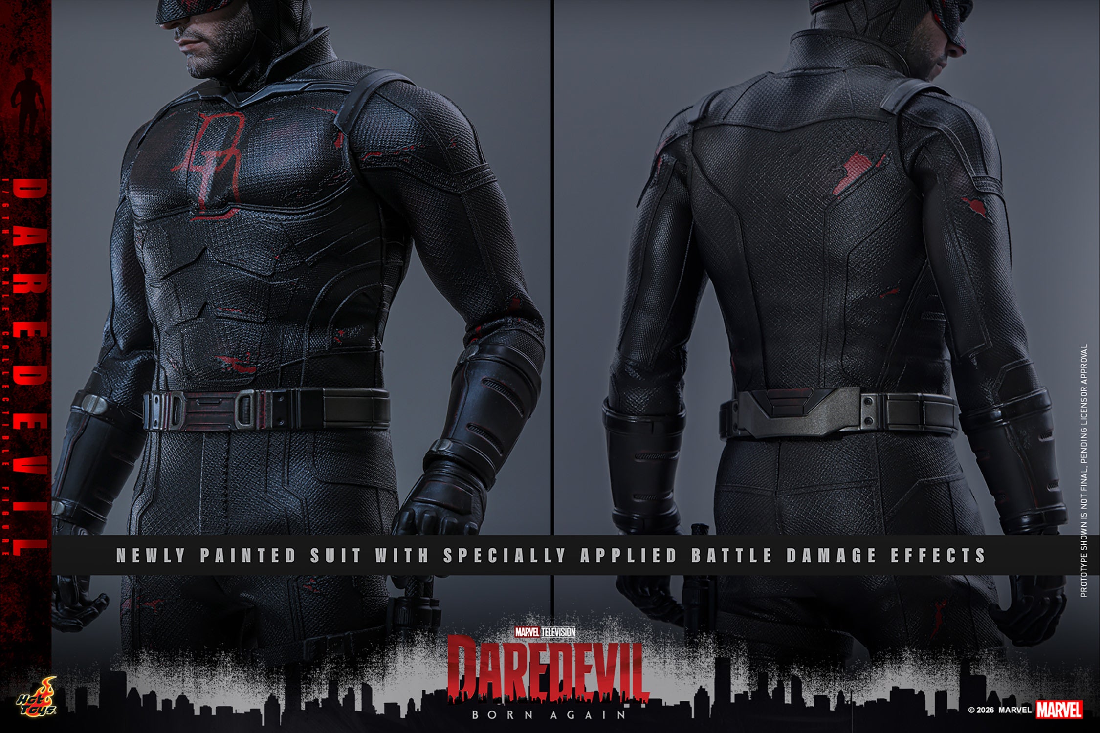 Daredevil Born Again: Daredevil (Black Suit) Sixth Scale Figure (PRE-ORDER)