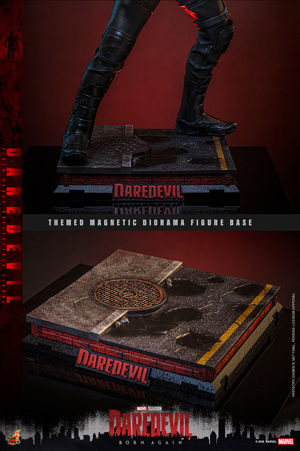 Daredevil Born Again: Daredevil (Black Suit) Sixth Scale Figure (PRE-ORDER)