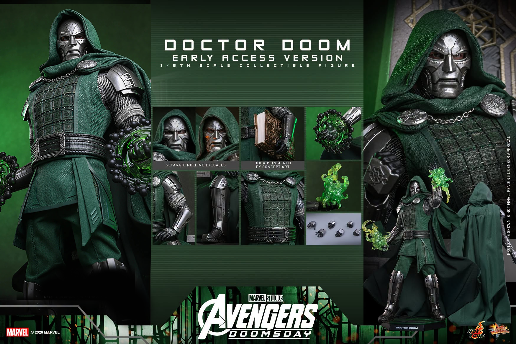 Doomsday: Doctor Doom Sixth Scale Figure (PRE-ORDER)