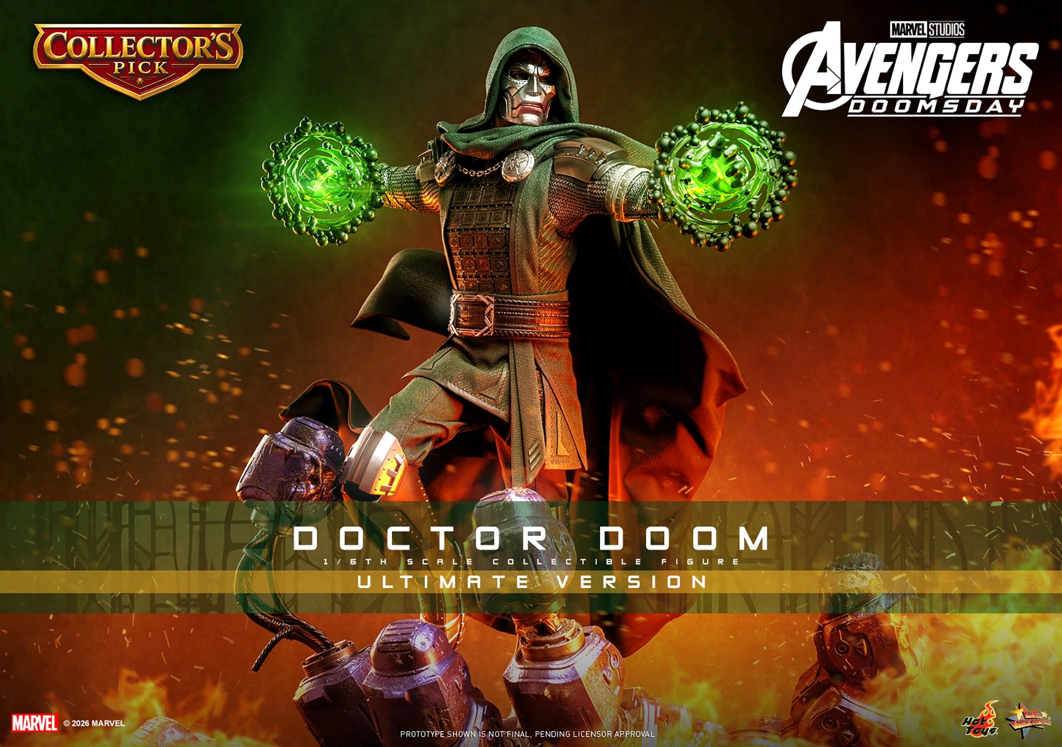 Doomsday: Doctor Doom (Ultimate Ver.) Sixth Scale Figure (PRE-ORDER)