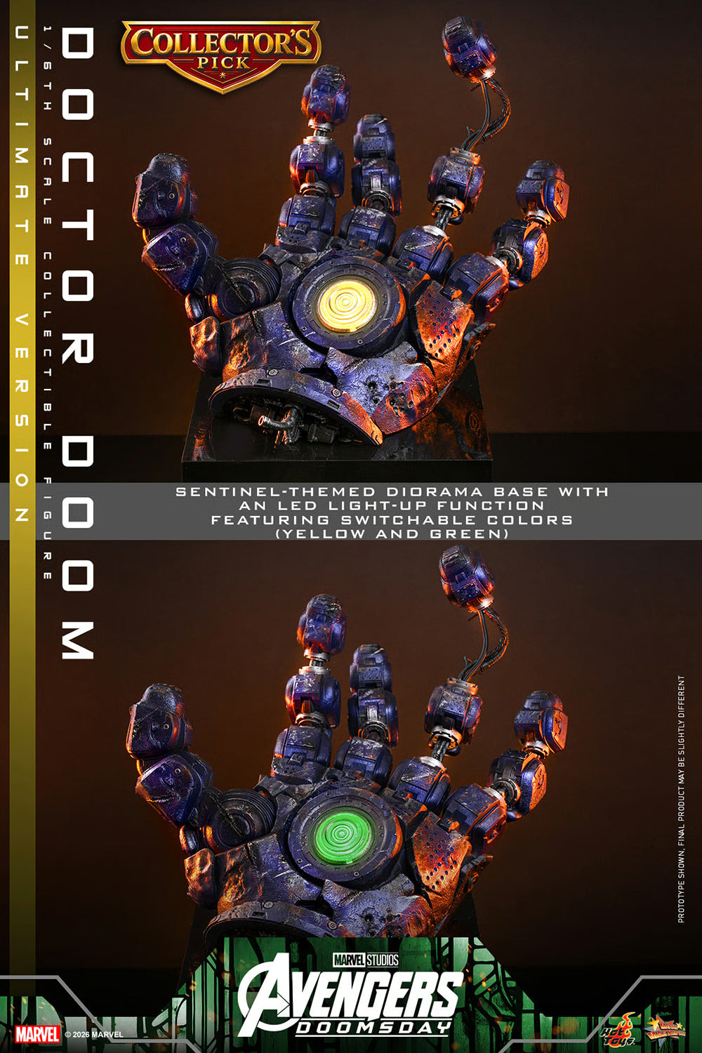 Doomsday: Doctor Doom (Ultimate Ver.) Sixth Scale Figure (PRE-ORDER)