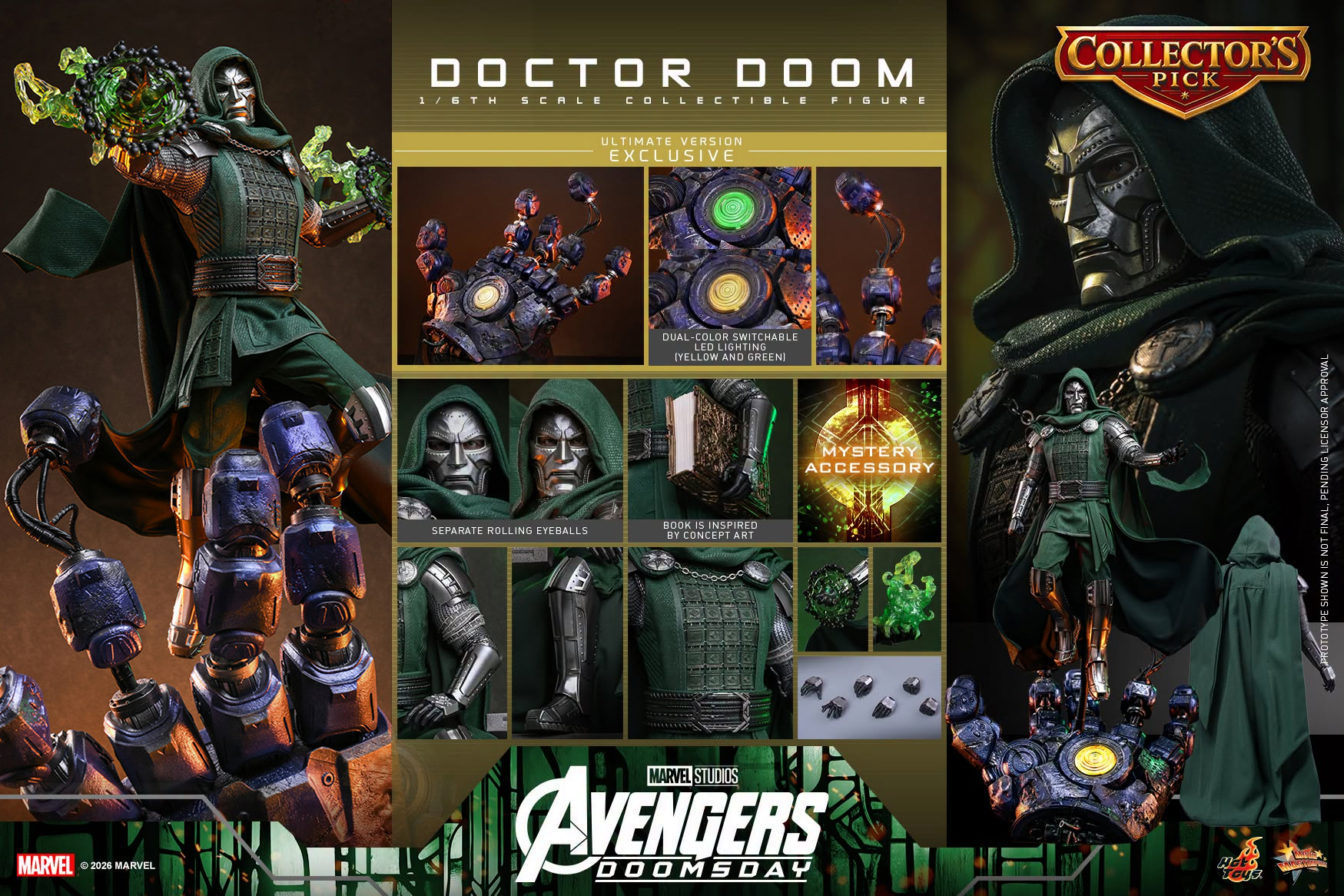 Doomsday: Doctor Doom (Ultimate Ver.) Sixth Scale Figure (PRE-ORDER)