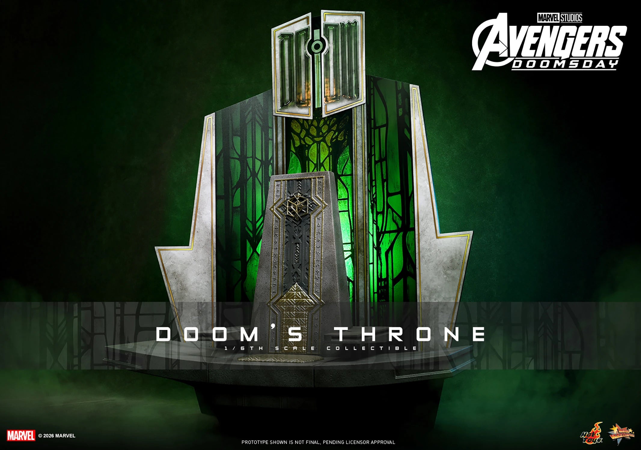 Doomsday: Doom’s Throne Sixth Scale Figure Accessory (PRE-ORDER)