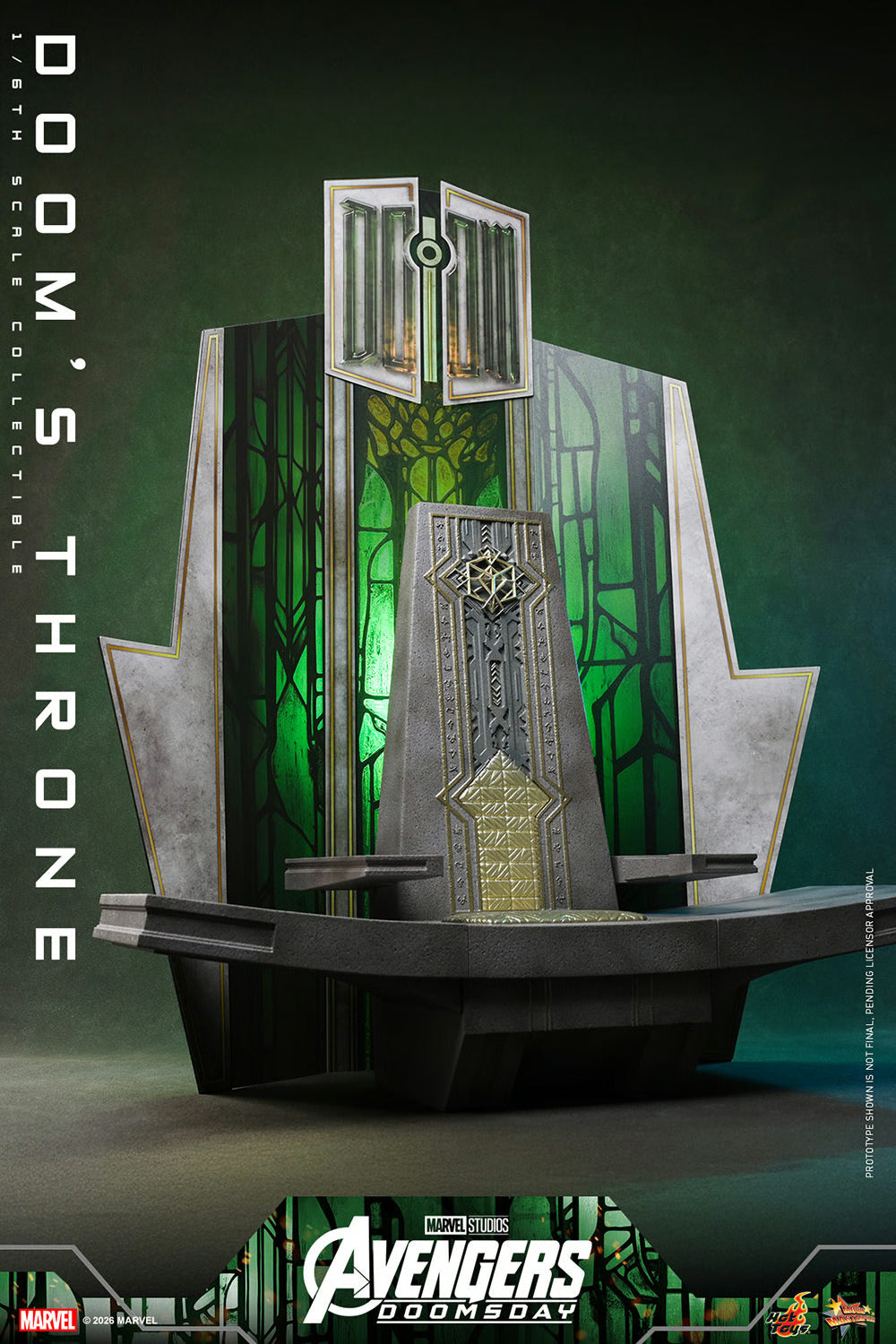 Doomsday: Doom’s Throne Sixth Scale Figure Accessory (PRE-ORDER)