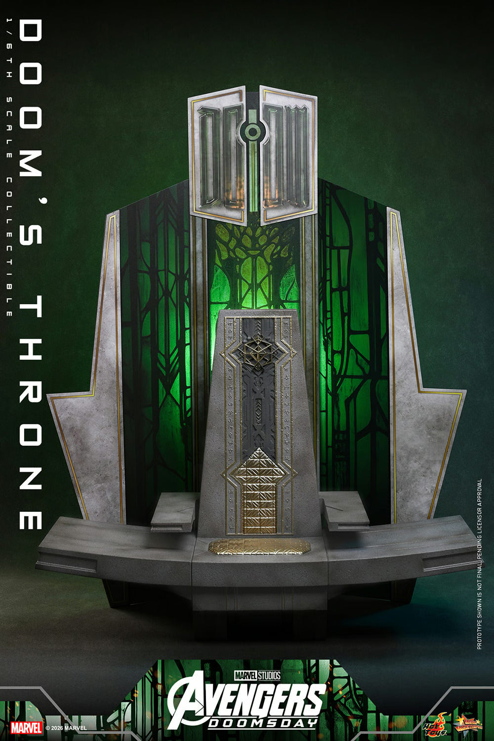Doomsday: Doom’s Throne Sixth Scale Figure Accessory (PRE-ORDER)