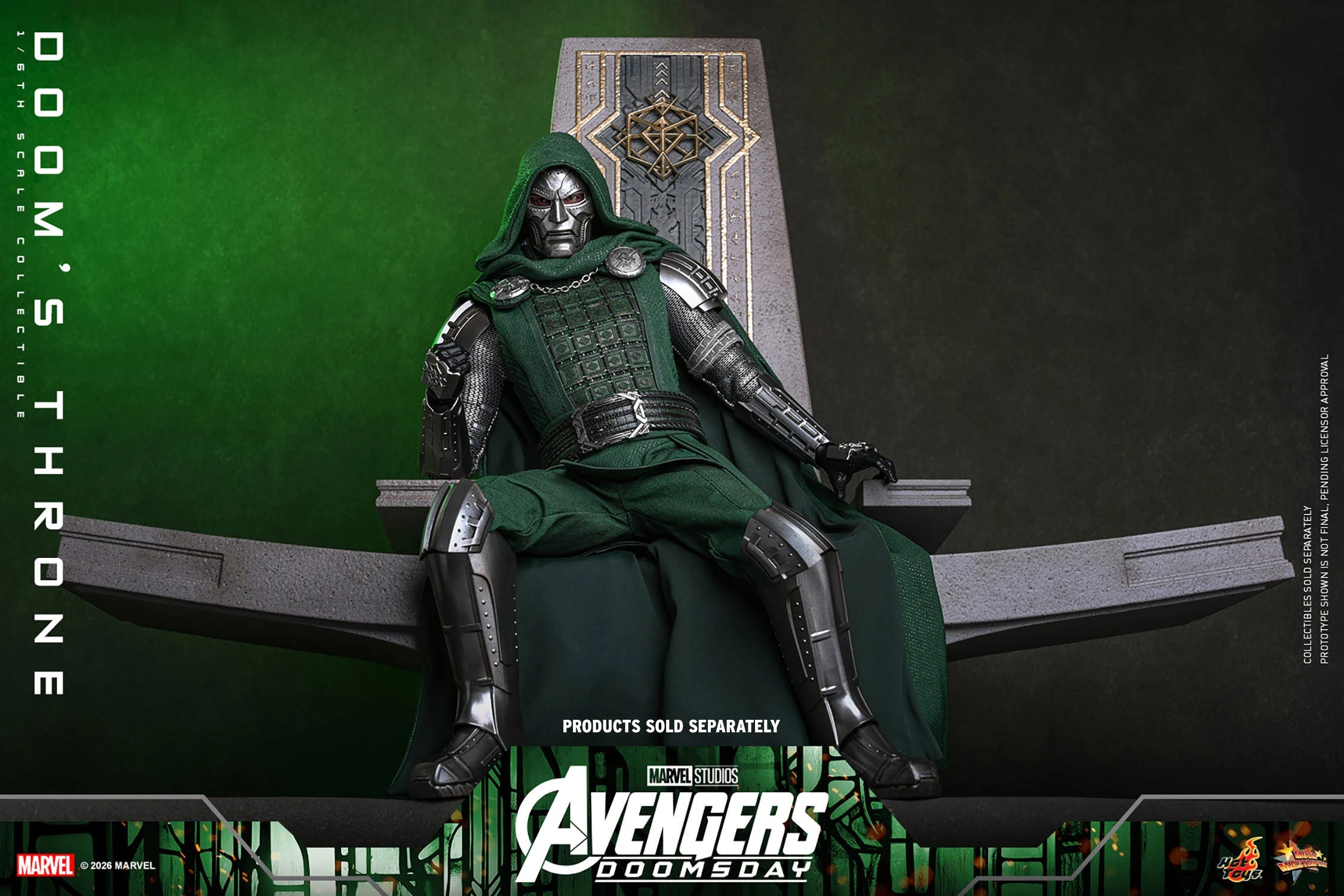 Doomsday: Doom’s Throne Sixth Scale Figure Accessory (PRE-ORDER)