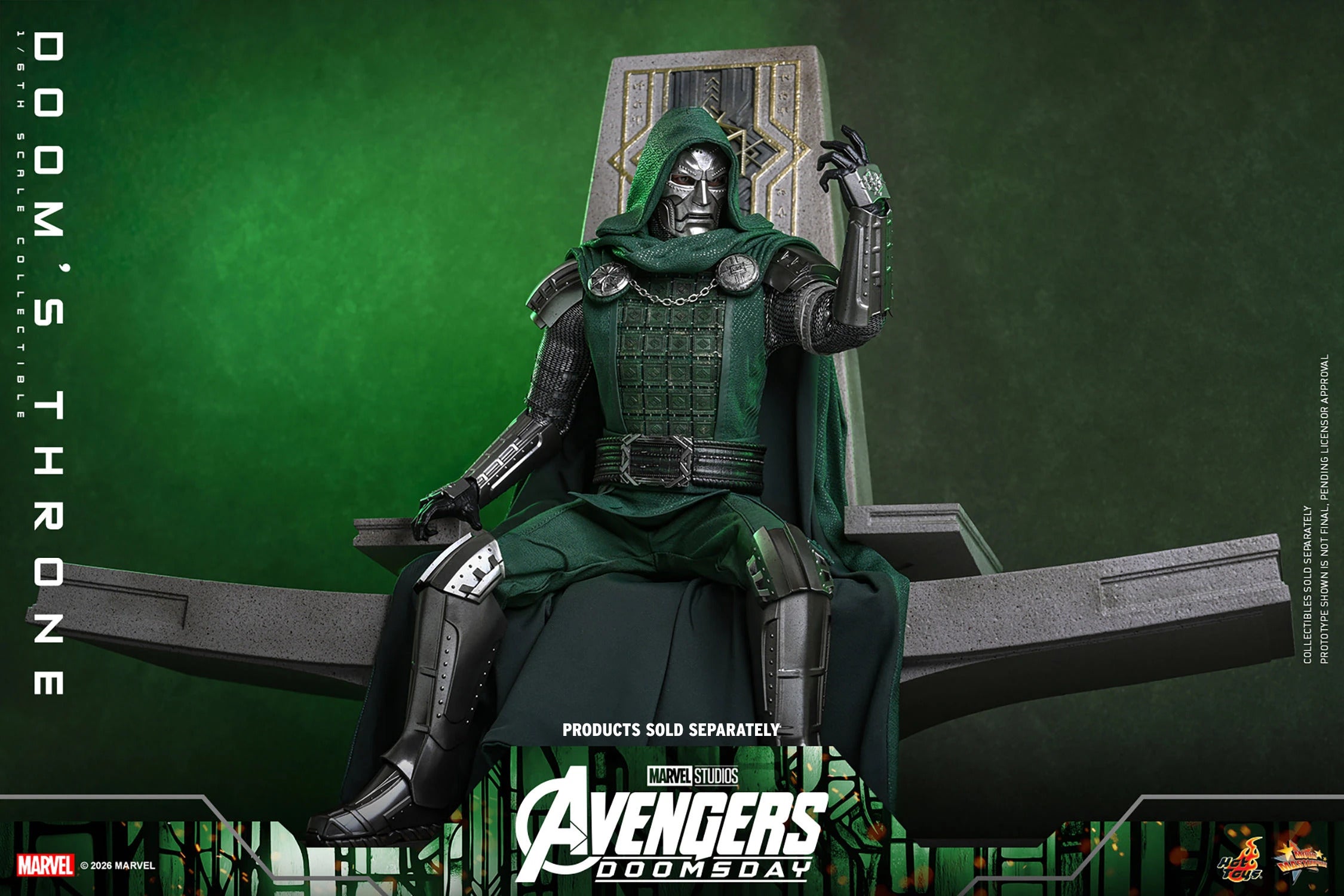 Doomsday: Doom’s Throne Sixth Scale Figure Accessory (PRE-ORDER)