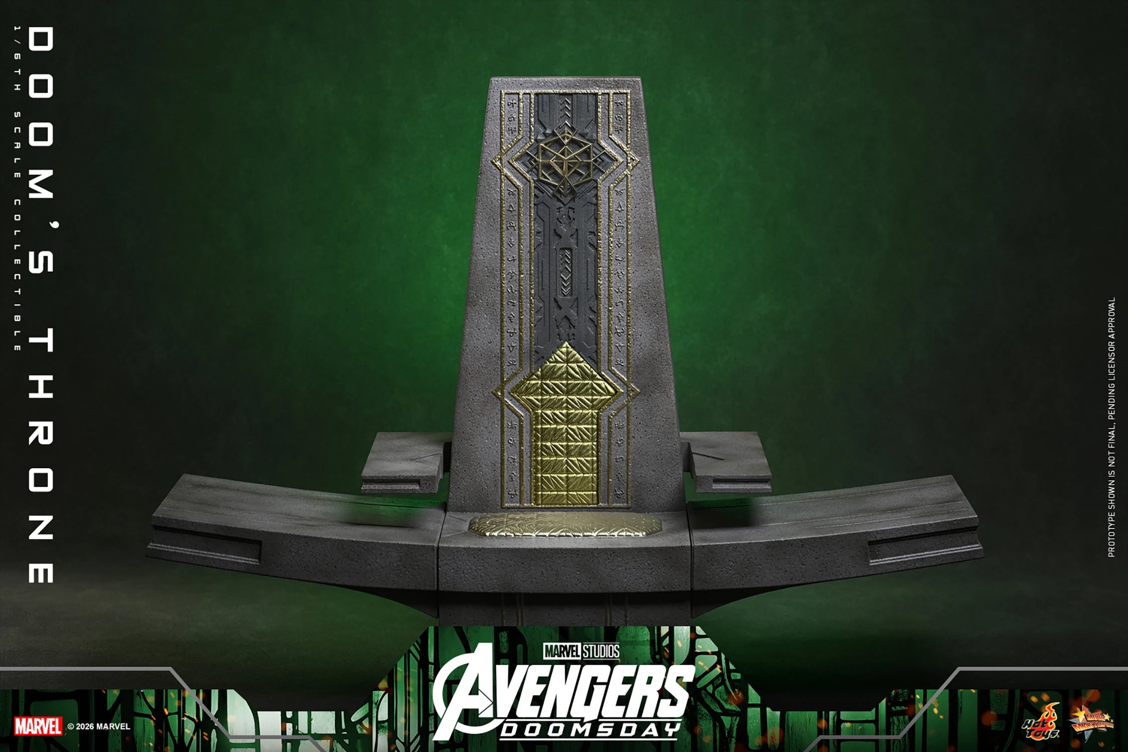 Doomsday: Doom’s Throne Sixth Scale Figure Accessory (PRE-ORDER)