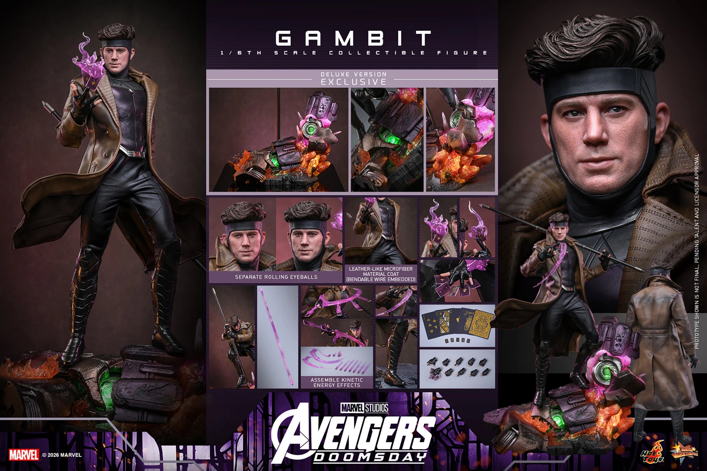Doomsday: Gambit (Deluxe Ver.) Sixth Scale Figure (PRE-ORDER)