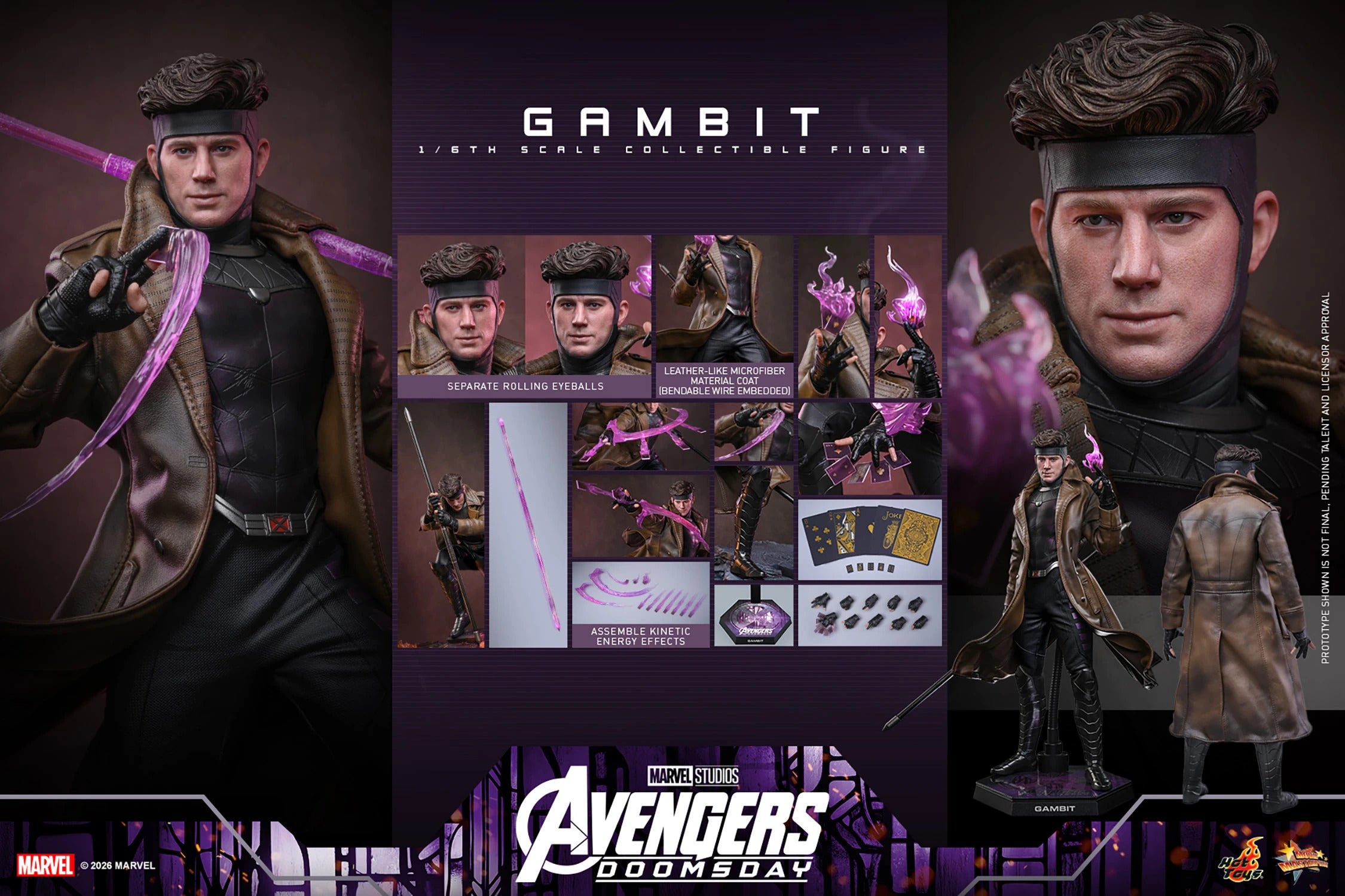 Doomsday: Gambit Sixth Scale Figure (PRE-ORDER)