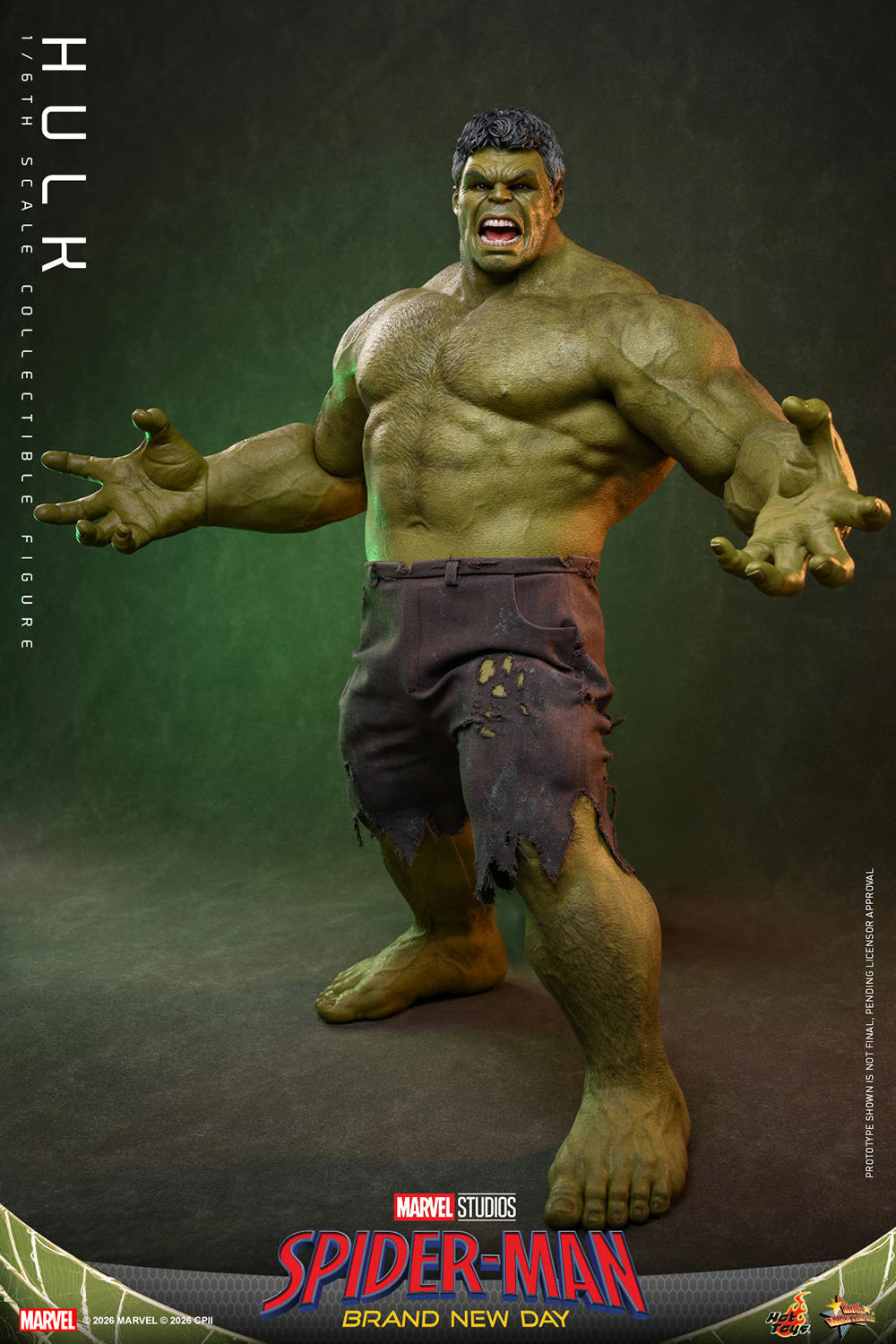 Spider-Man Brand New Day: Hulk Sixth Scale Figure (PRE-ORDER)