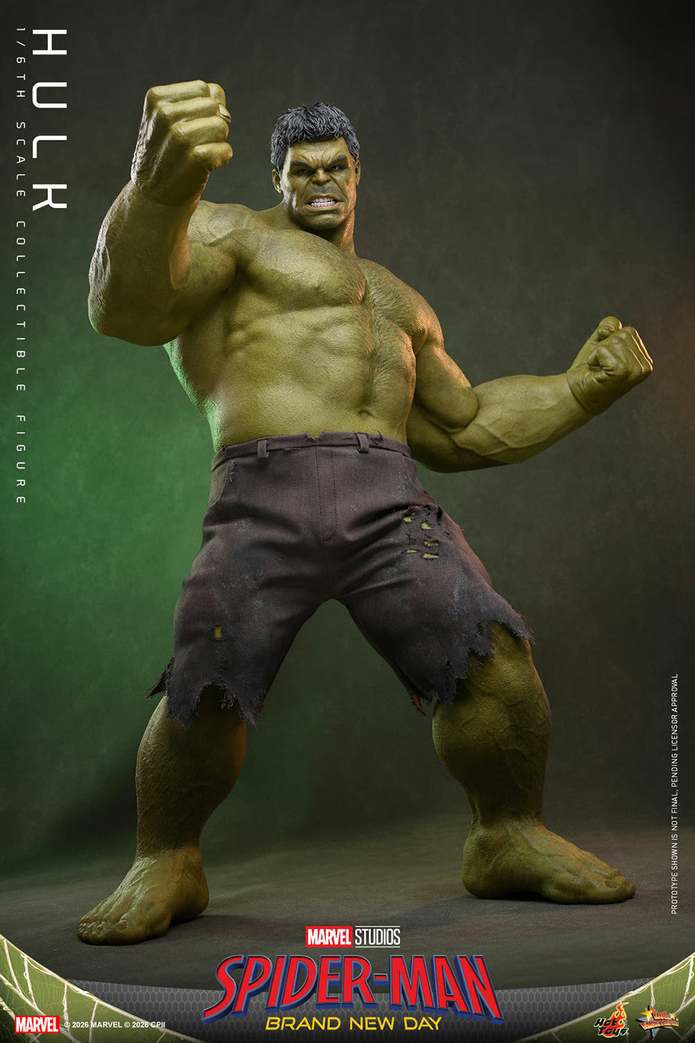 Spider-Man Brand New Day: Hulk Sixth Scale Figure (PRE-ORDER)