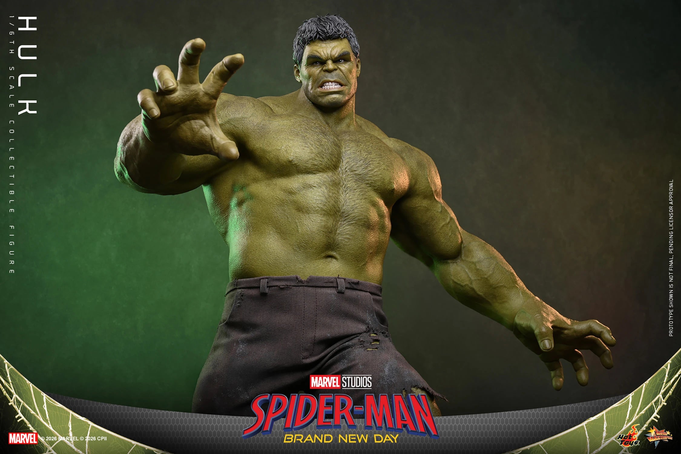 Spider-Man Brand New Day: Hulk Sixth Scale Figure (PRE-ORDER)