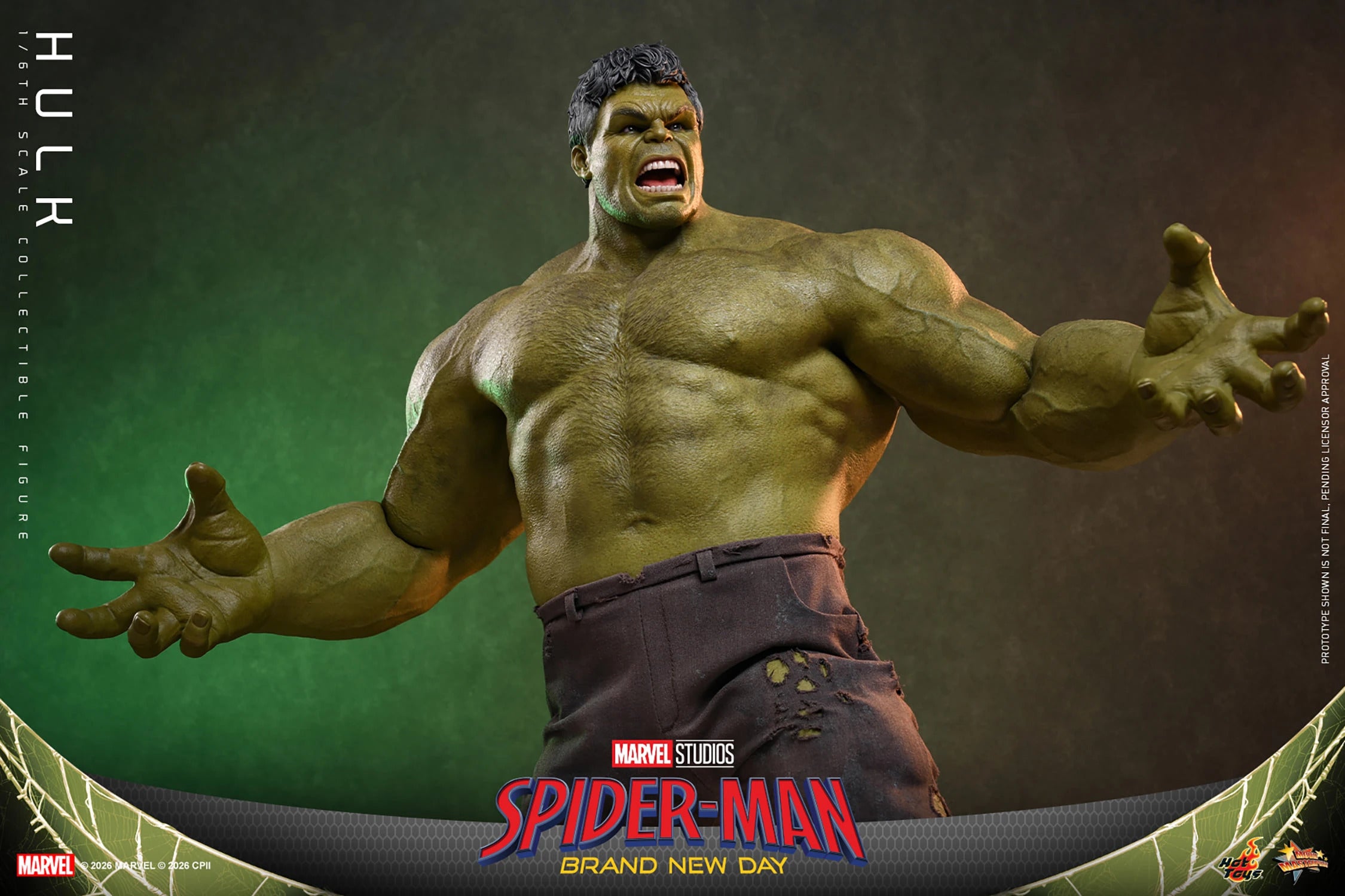 Spider-Man Brand New Day: Hulk Sixth Scale Figure (PRE-ORDER)