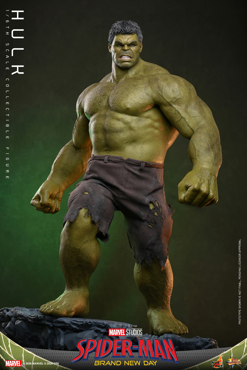 Spider-Man Brand New Day: Hulk Sixth Scale Figure (PRE-ORDER)