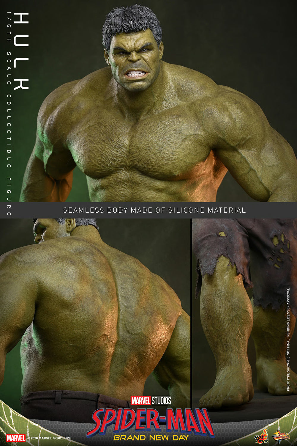 Spider-Man Brand New Day: Hulk Sixth Scale Figure (PRE-ORDER)