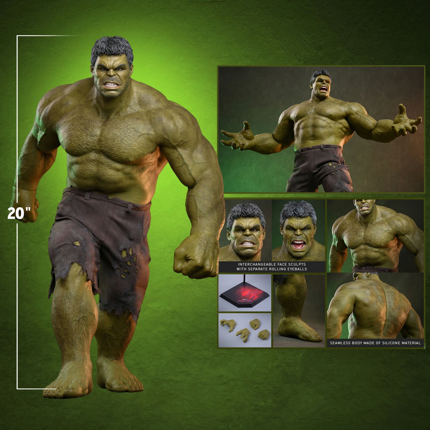 Spider-Man Brand New Day: Hulk Sixth Scale Figure (PRE-ORDER)