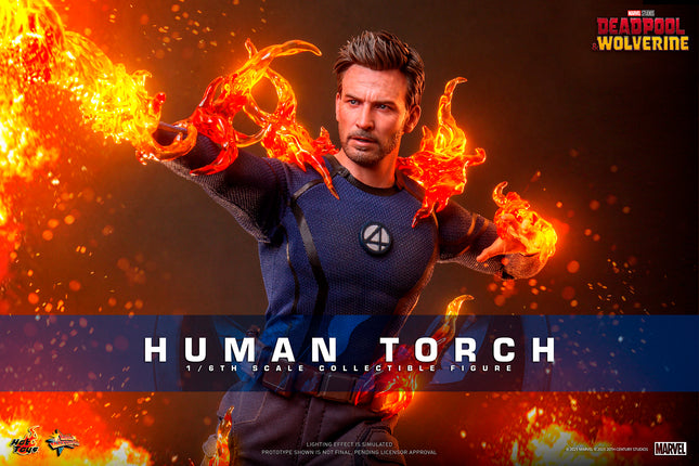 Deadpool & Wolverine: Human Torch Sixth Scale Figure (MMS789)