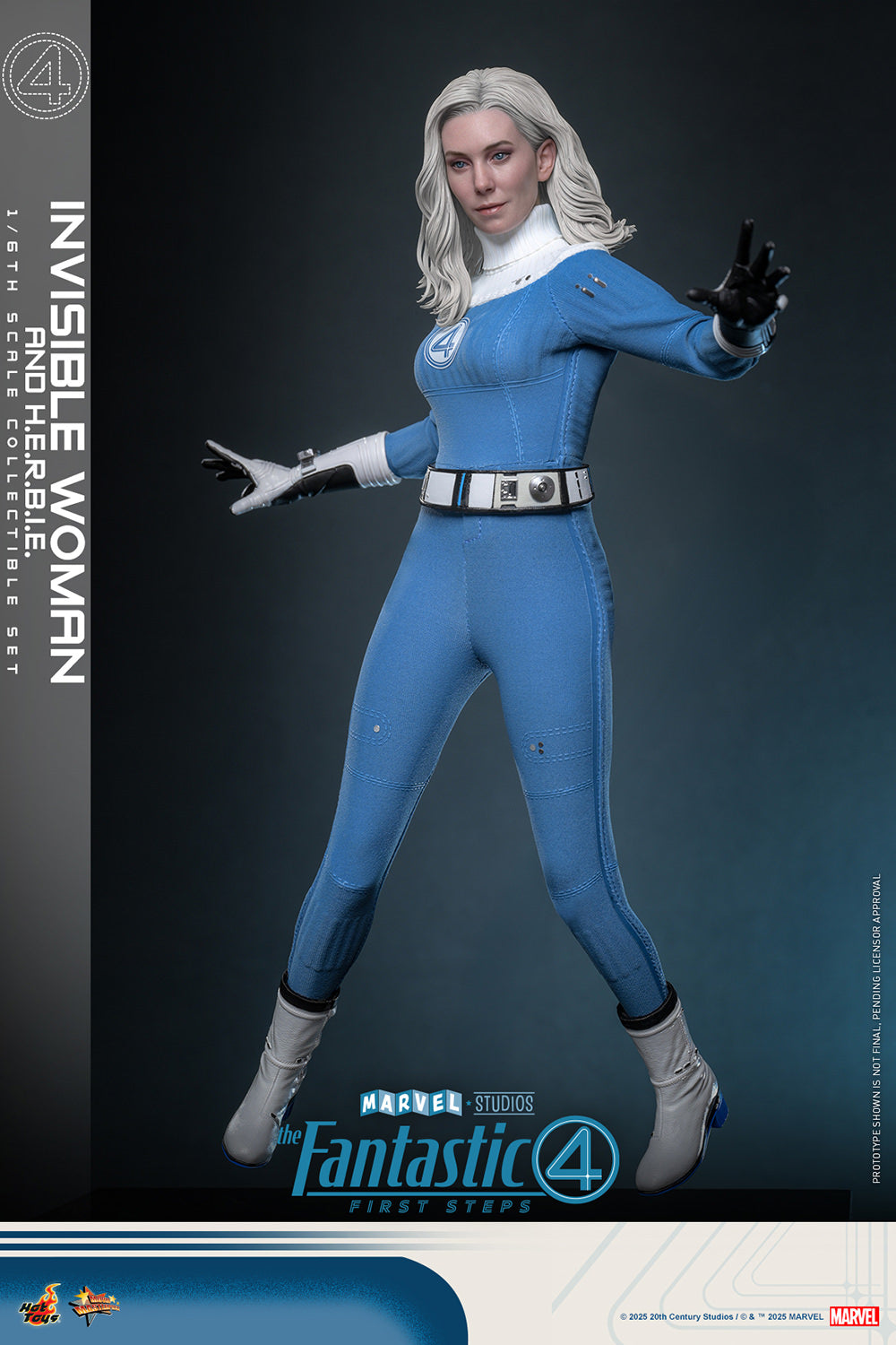 Fantastic 4: Invisible Woman and H.E.R.B.I.E. Sixth Scale Figure Set (PRE-ORDER)