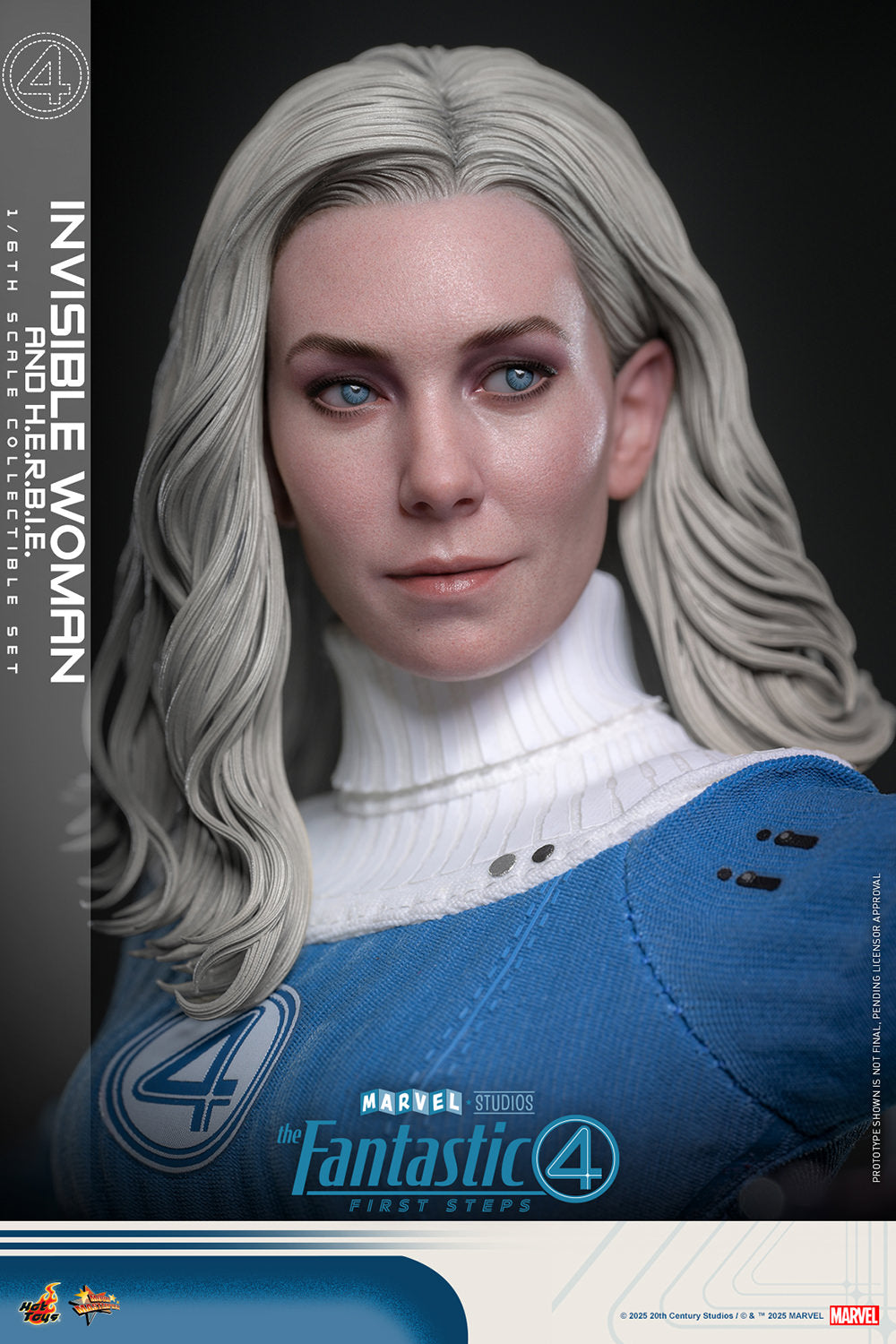 Fantastic 4: Invisible Woman and H.E.R.B.I.E. Sixth Scale Figure Set (PRE-ORDER)