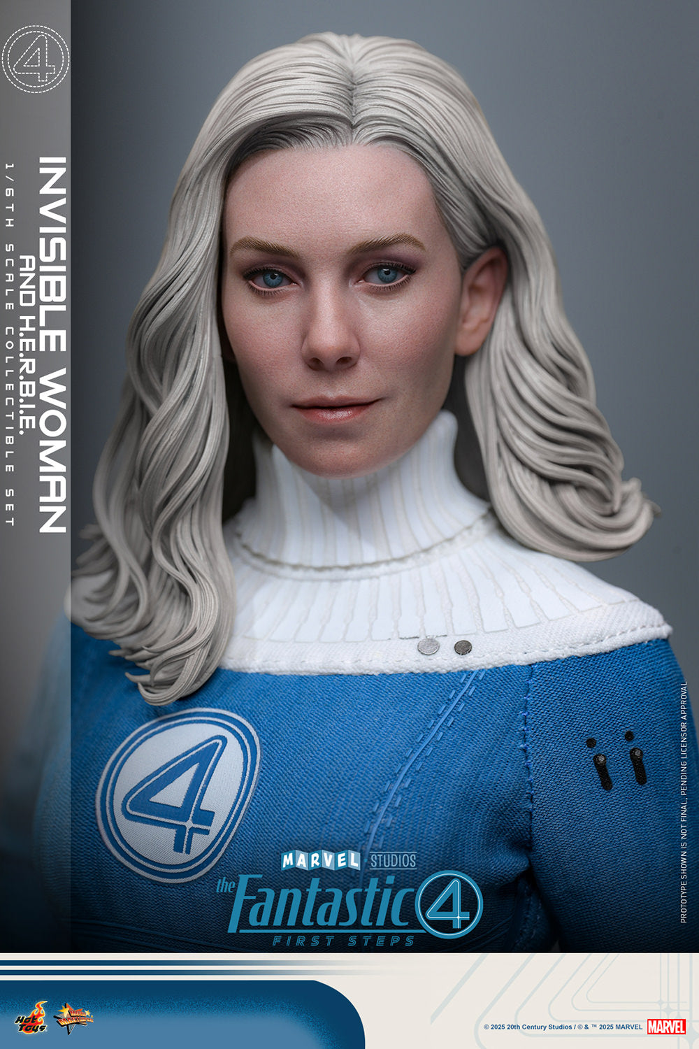 Fantastic 4: Invisible Woman and H.E.R.B.I.E. Sixth Scale Figure Set (PRE-ORDER)