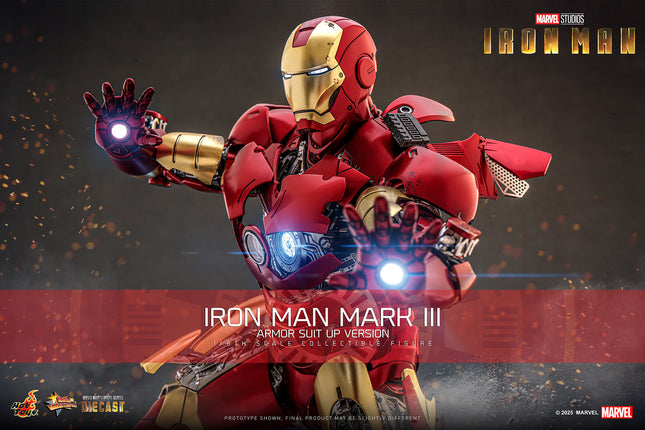 Iron Man Mark III (Armor Suit Up Ver.) Sixth Scale Figure (PRE-ORDER)