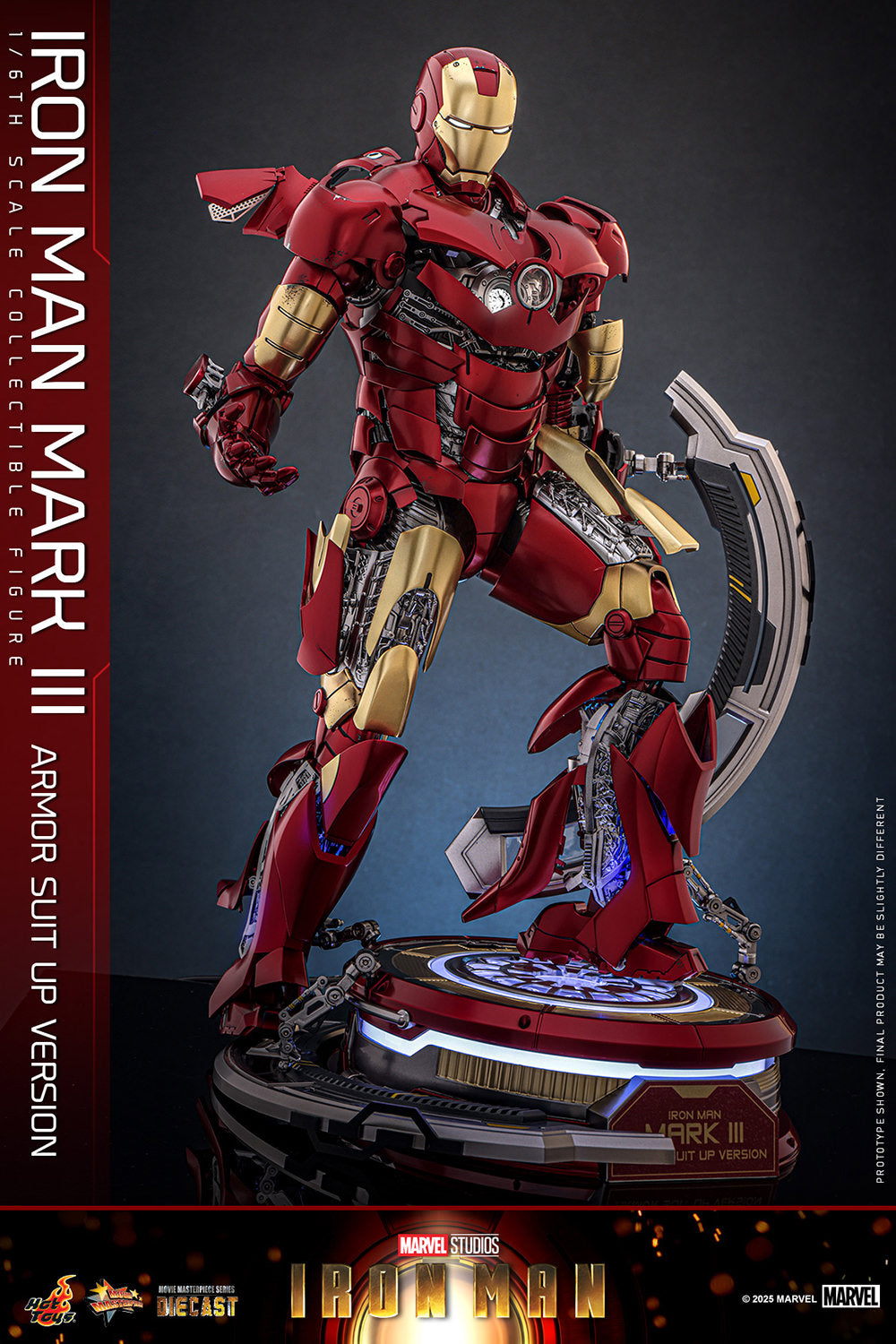Iron Man Mark III (Armor Suit Up Ver.) Sixth Scale Figure (PRE-ORDER)