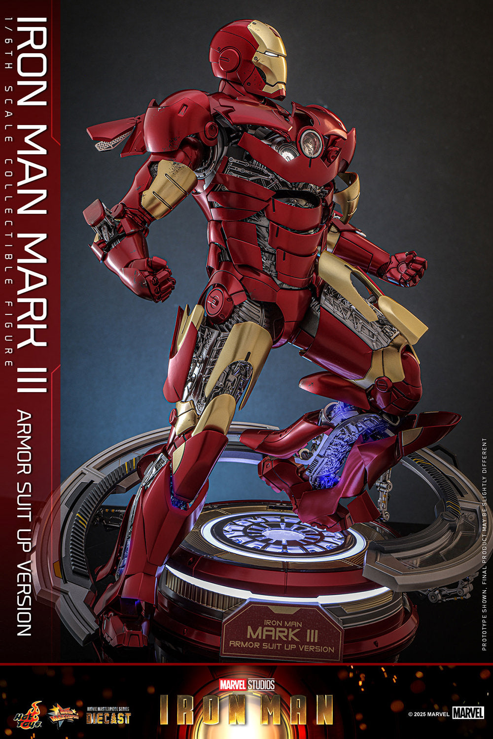 Iron Man Mark III (Armor Suit Up Ver.) Sixth Scale Figure (PRE-ORDER)