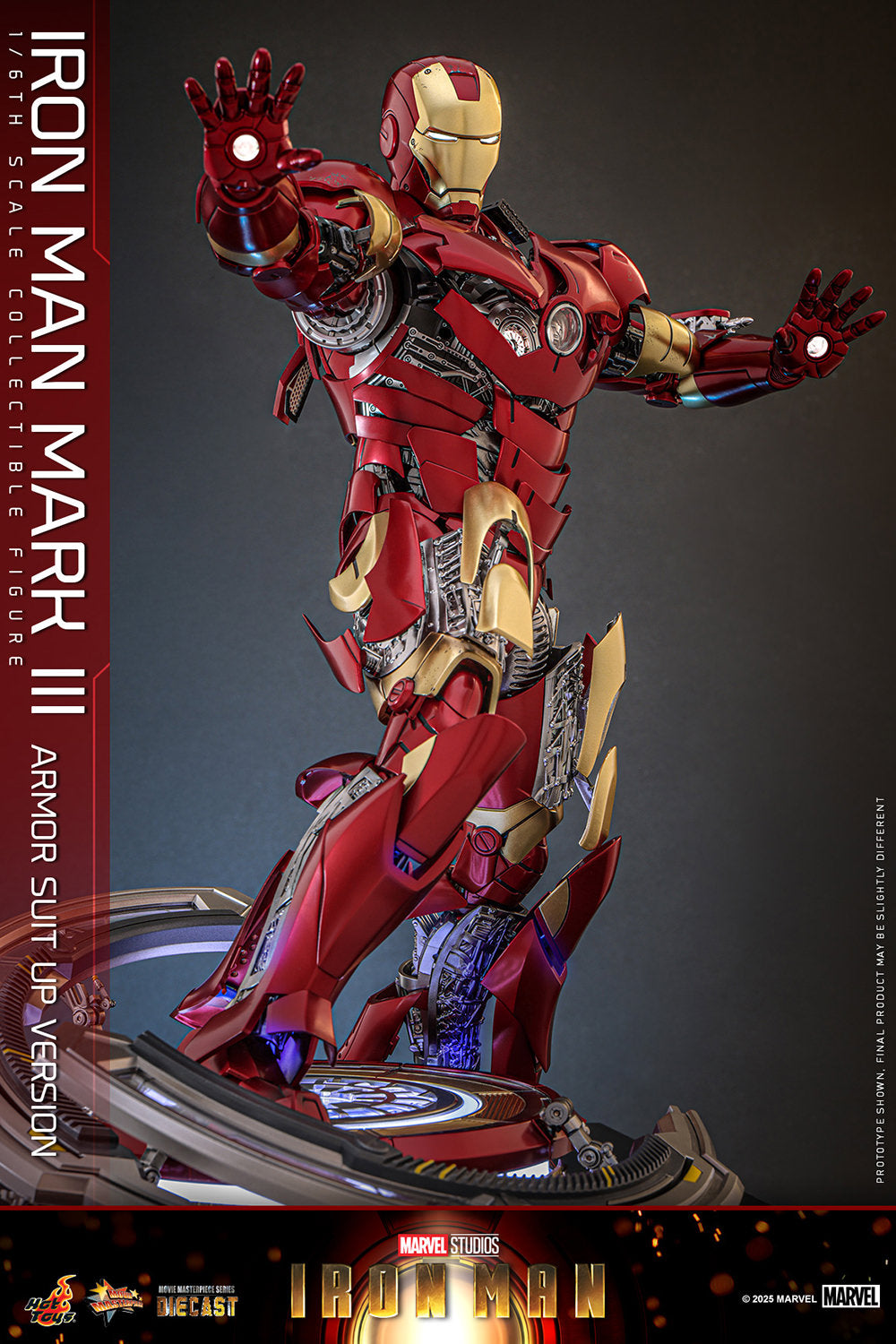 Iron Man Mark III (Armor Suit Up Ver.) Sixth Scale Figure (PRE-ORDER)
