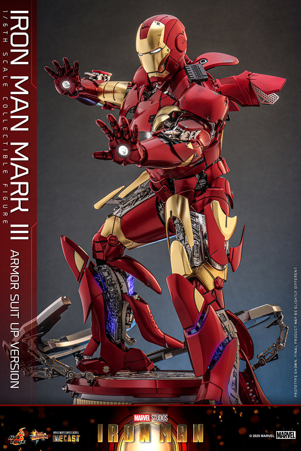Iron Man Mark III (Armor Suit Up Ver.) Sixth Scale Figure (PRE-ORDER)