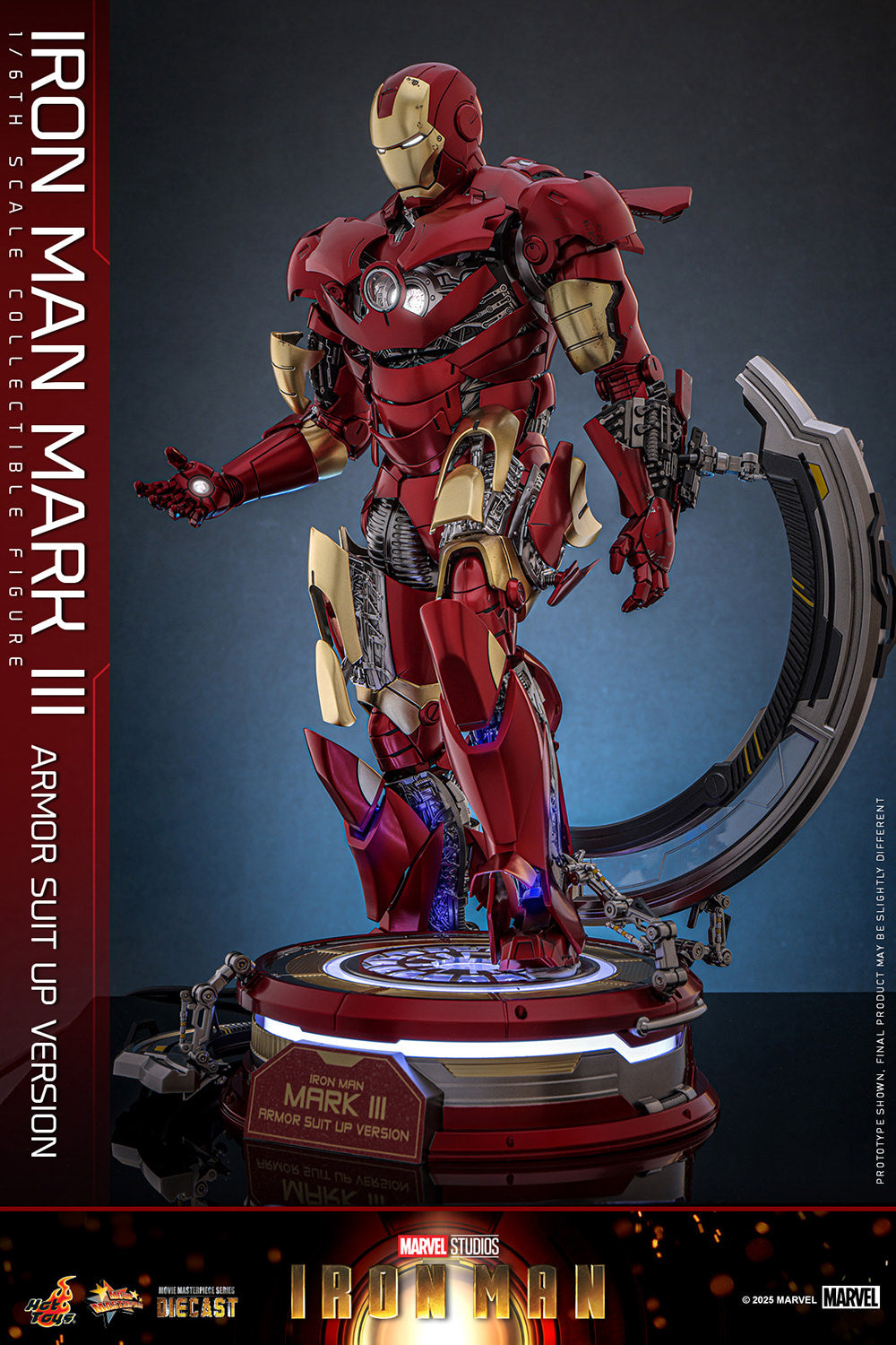 Iron Man Mark III (Armor Suit Up Ver.) Sixth Scale Figure (PRE-ORDER)