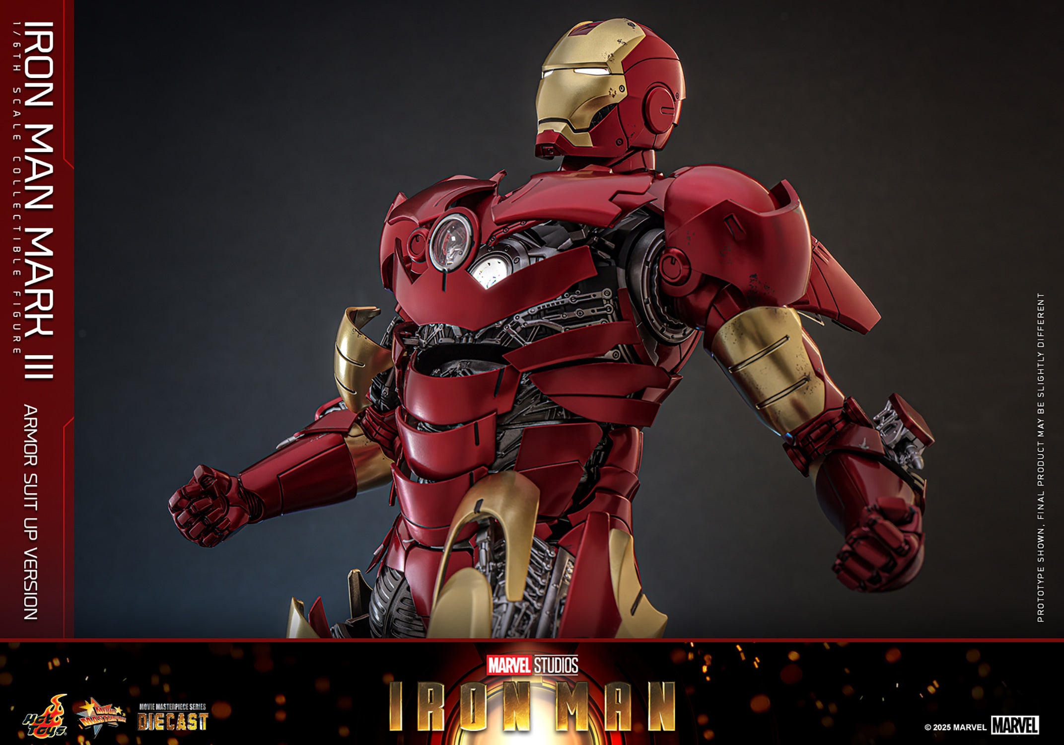 Iron Man Mark III (Armor Suit Up Ver.) Sixth Scale Figure (PRE-ORDER)