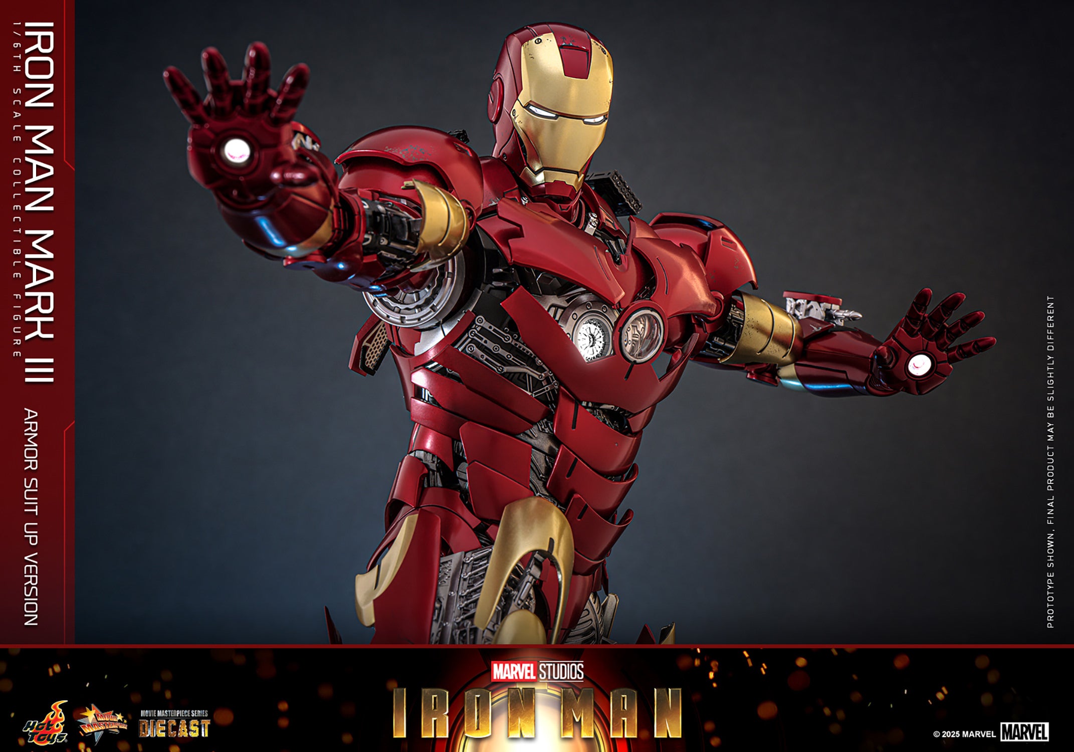 Iron Man Mark III (Armor Suit Up Ver.) Sixth Scale Figure (PRE-ORDER)