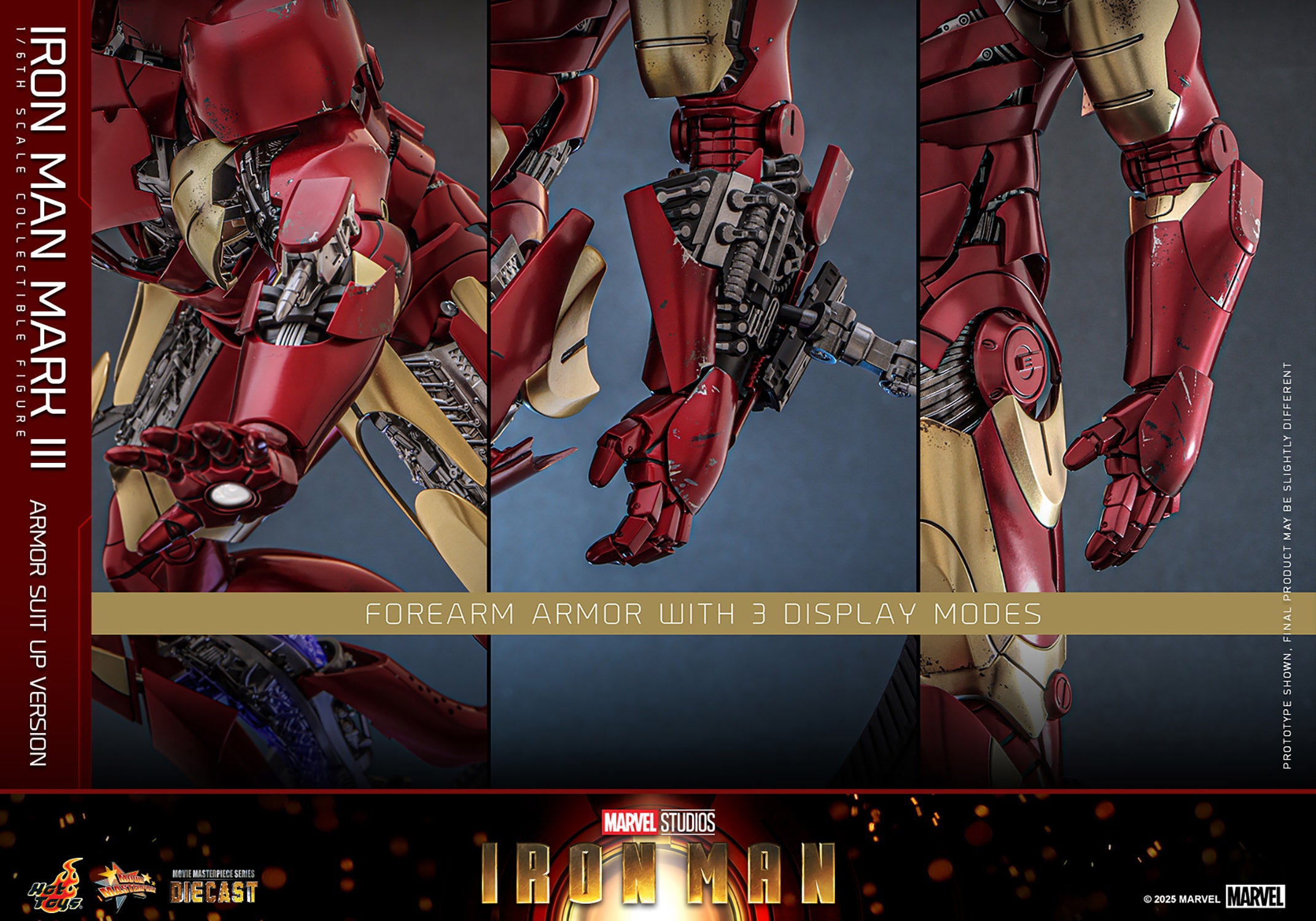 Iron Man Mark III (Armor Suit Up Ver.) Sixth Scale Figure (PRE-ORDER)